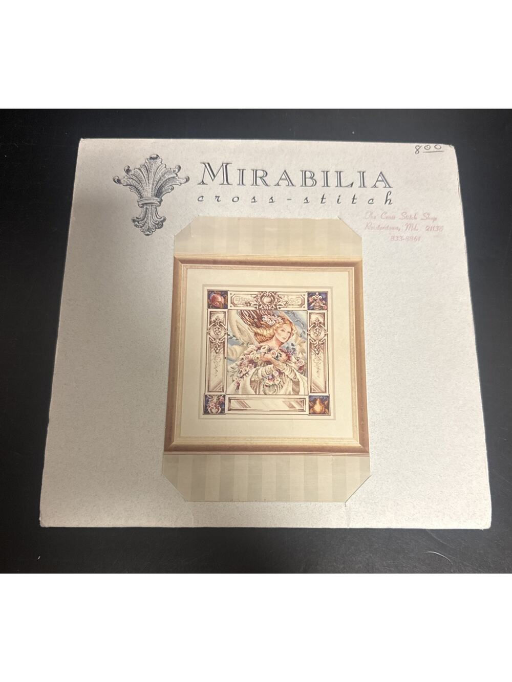 Mirabilia Elizabeth & the Lavender Sky Pattern Chart Nora Corbett 1995 MD-10